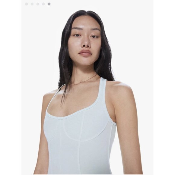 Noam Anouk Midi Dress Aqua Fade Bodycon - Picture 4 of 4